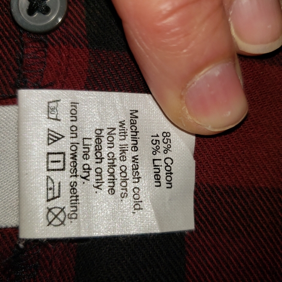 Madewell Lakeside Peplum Top in Buffalo Check - Picture 14 of 16